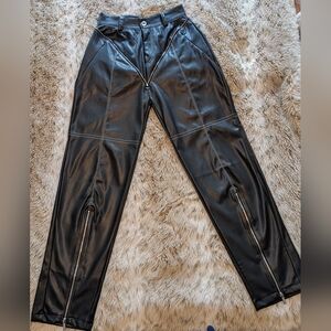 Vegan Leather Pants